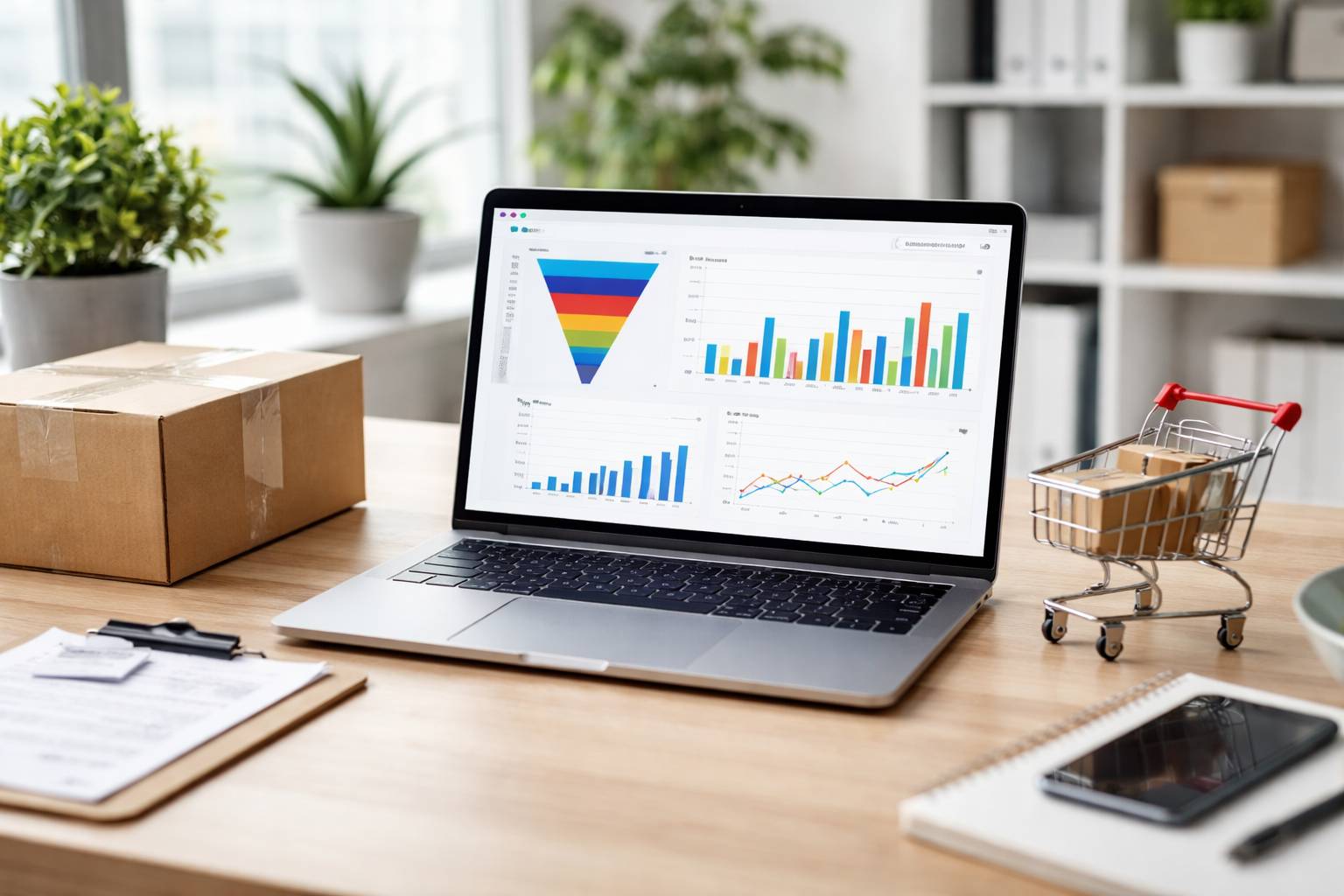 Guía práctica de GA4 para e-commerce: eventos, embudos y métricas que importan